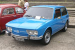 VW Brasilia in blue